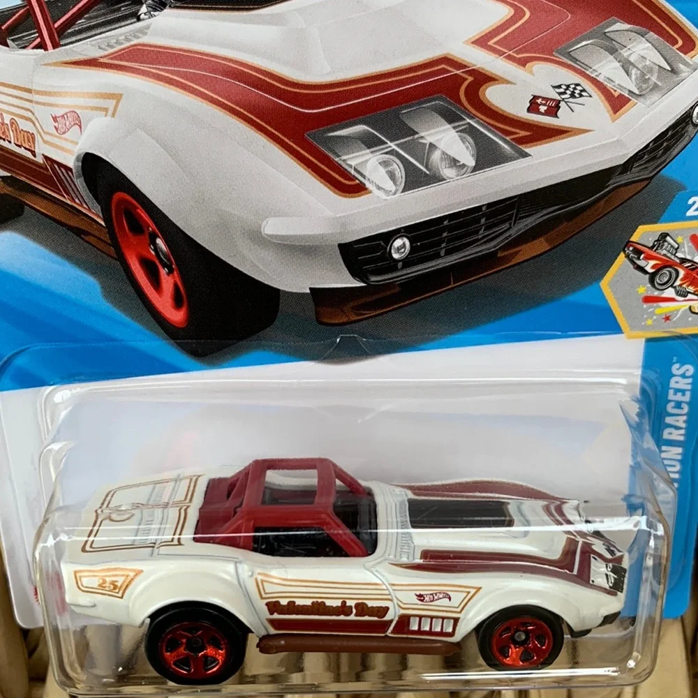 1969 Chevy Corvette Racer 69 Chevrolet Valentine Car Hot Wheels Hotwheels 2025 🆕